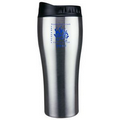 16 Oz. Stainless Steel Color Insulated Geneva Tumbler